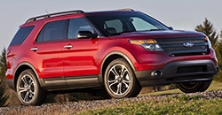 Ford Explorer 2013 front view