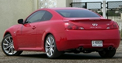 Infiniti G37 Coupe 2008 rear view