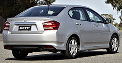 Honda City 2012 rear view