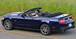 Ford Mustang Convertible 2012 rear view