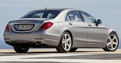 Mercedes-Benz S-Class 2017 rear view