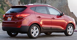 Hyundai Tucson 2014 rear view