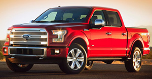 Ford F-150 2017 front view
