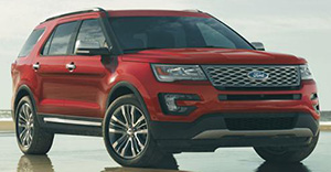 Ford Explorer 2017 front view