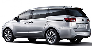 Kia Carnival 2016 rear view