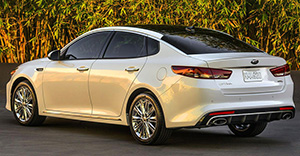Kia Optima 2018 rear view