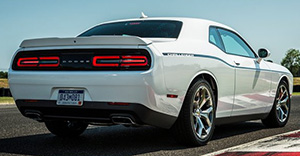Dodge Challenger 2016 rear view