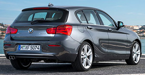 BMW 1-Series 2017 rear view