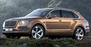Bentley Bentayga 2020 front view