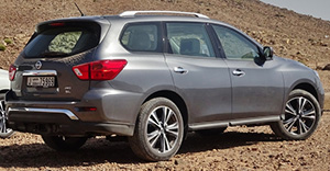 Nissan Pathfinder 2020 rear view