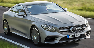 Mercedes-Benz S-Class Coupe 2020 front view