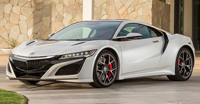 Acura NSX 2018 front view