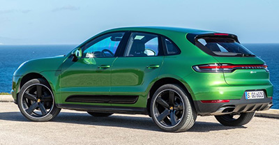 Porsche Macan 2023 rear view