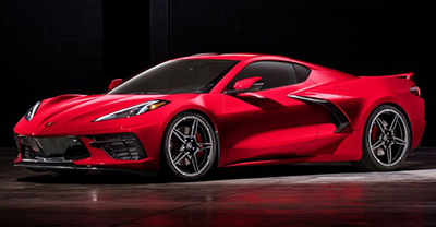 Chevrolet Corvette 2023 front view