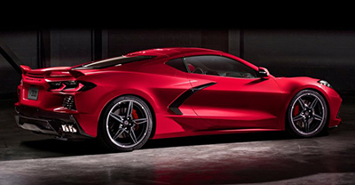 Chevrolet Corvette 2023 rear view