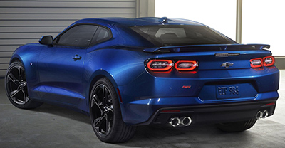 Chevrolet Camaro 2022 rear view