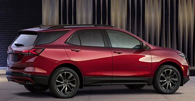 Chevrolet Equinox 2021 rear view