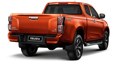 Isuzu D-Max 2021 rear view
