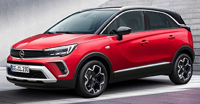 Opel Crossland X 2024 front view