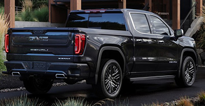 GMC Sierra 1500 2022 rear view