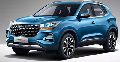 Chery Tiggo 4 2021 front view