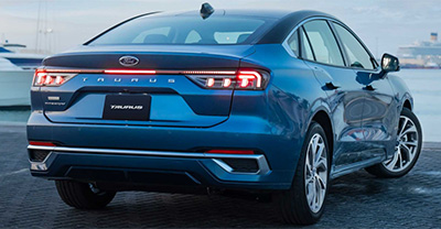 Ford Taurus 2023 rear view