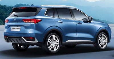 Ford Territory 2025 rear view