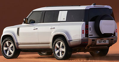 Land Rover Defender 130 2023 rear view
