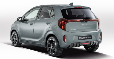 Kia Picanto 2023 rear view