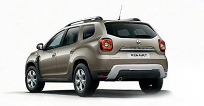 Renault Duster 2025 rear view