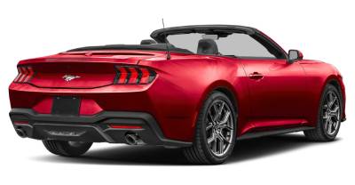 Ford Mustang Convertible 2025 rear view