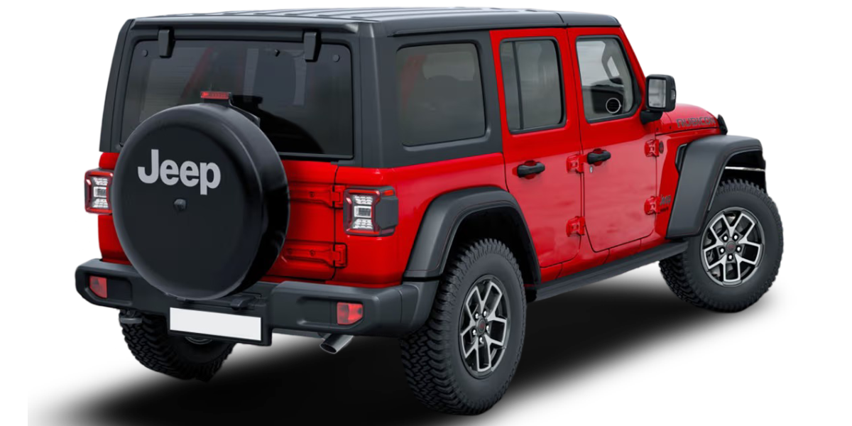 Jeep Wrangler Unlimited 2025 rear view