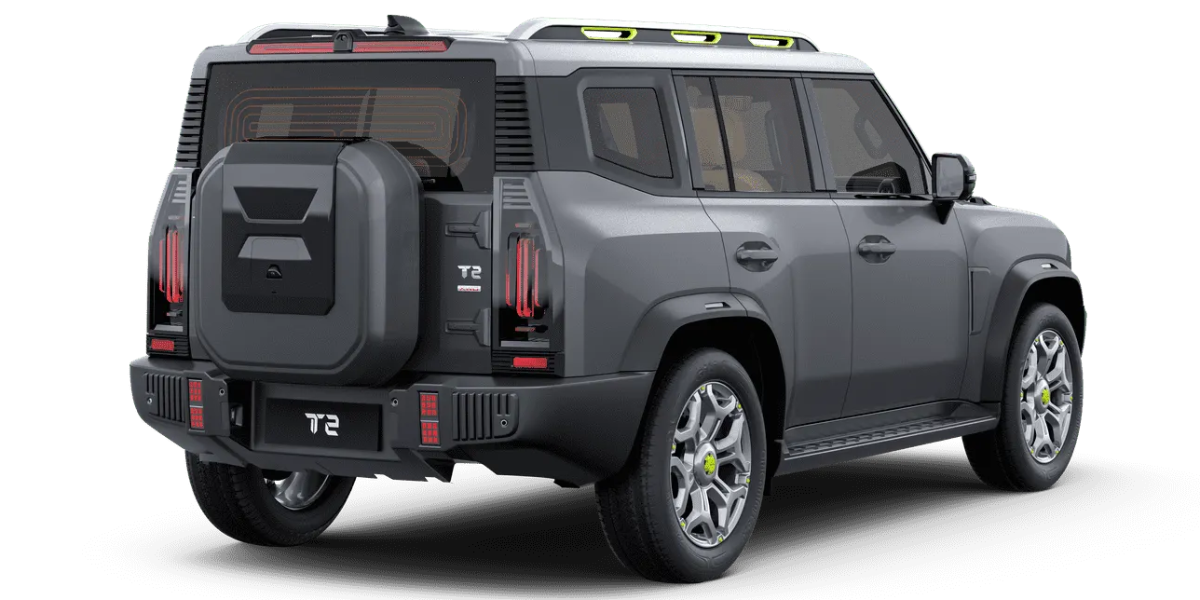 Jetour T2 2025 rear view